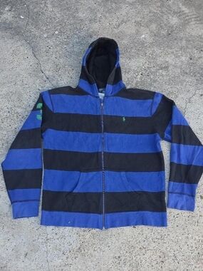 Polo Ralph Lauren Striped Hoodie Youth Size XL (18-20)